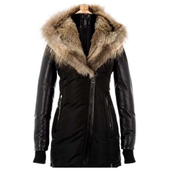 Rudsak Grace Down Parka with Fur - Small - Picture 1 of 12
